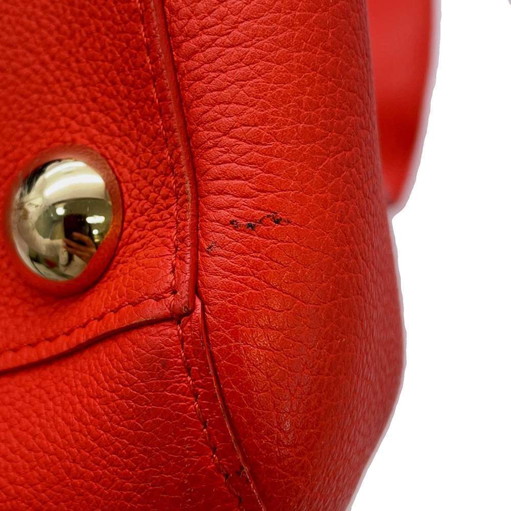 Delvaux Brillon GM 2way Shoulder Bag Red - Picture 11 of 16